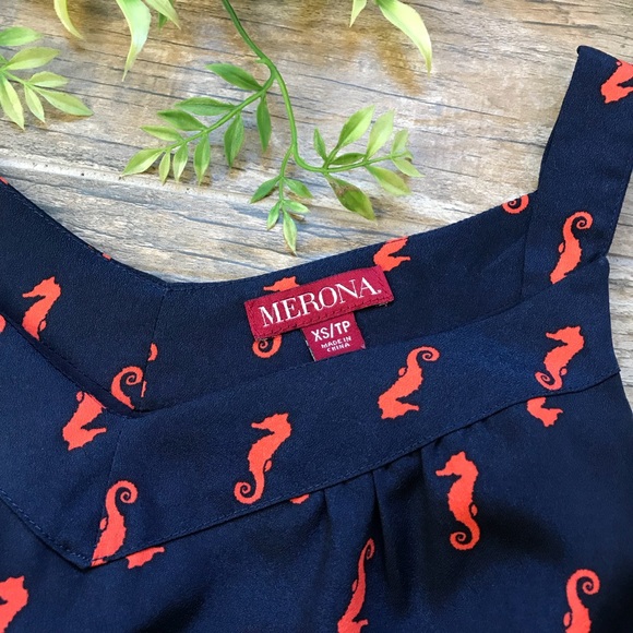 MERONA Seahorse high low sheath dress size ax - Picture 7 of 8